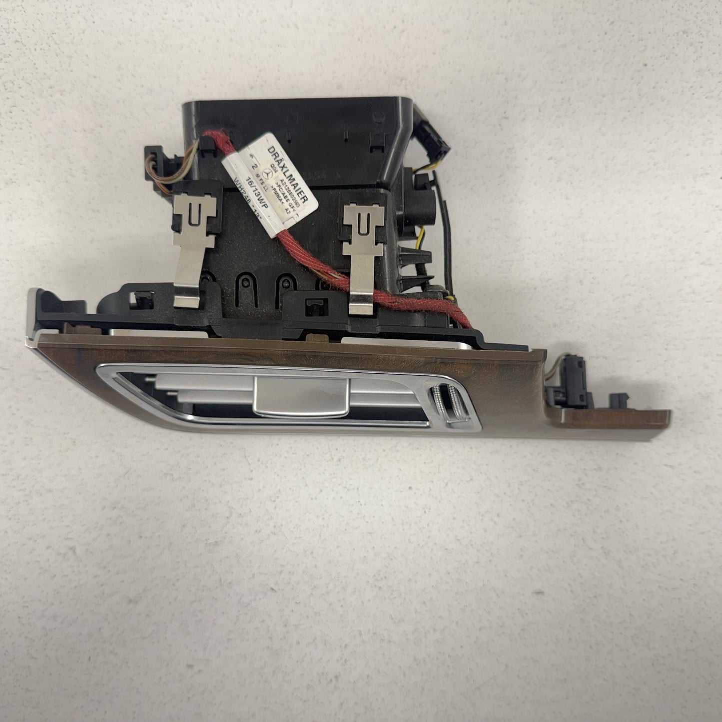 14-16 Mercedes W212 E350 Driver Left Dashboard Dash Outer Air Vent Trim OEM