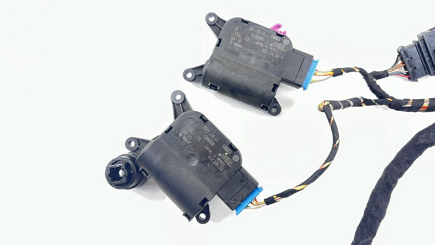 05-12 PORSCHE BOXSTER 987 HVAC BOX HEATER AC FLAP MOTOR AIR MIX ACTUATOR SET OEM