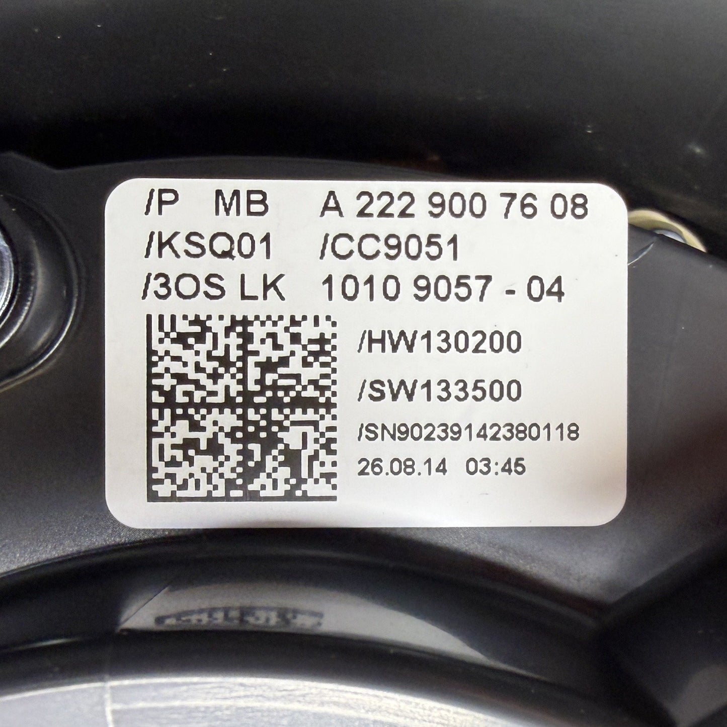 2014-2017 Mercedes-Benz S550 W222 Steering Column Stalk Switch Clockspring OEM