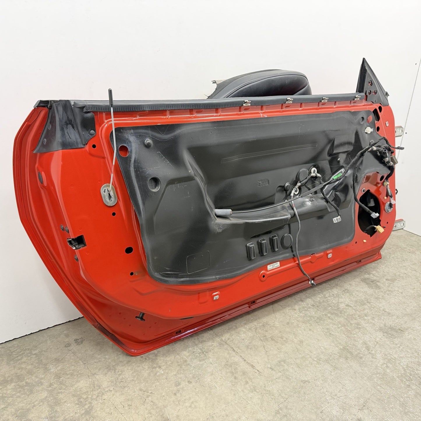 16-24 Chevrolet Camaro Driver Left Door Shell Complete W/ Glass Red OEM
