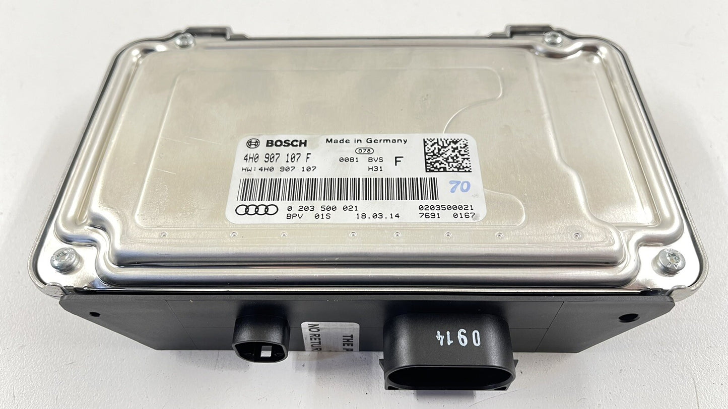 15-18 Audi A8 S8 Adaptive Cruise Distance Radar Control Module 4H0907107F OEM