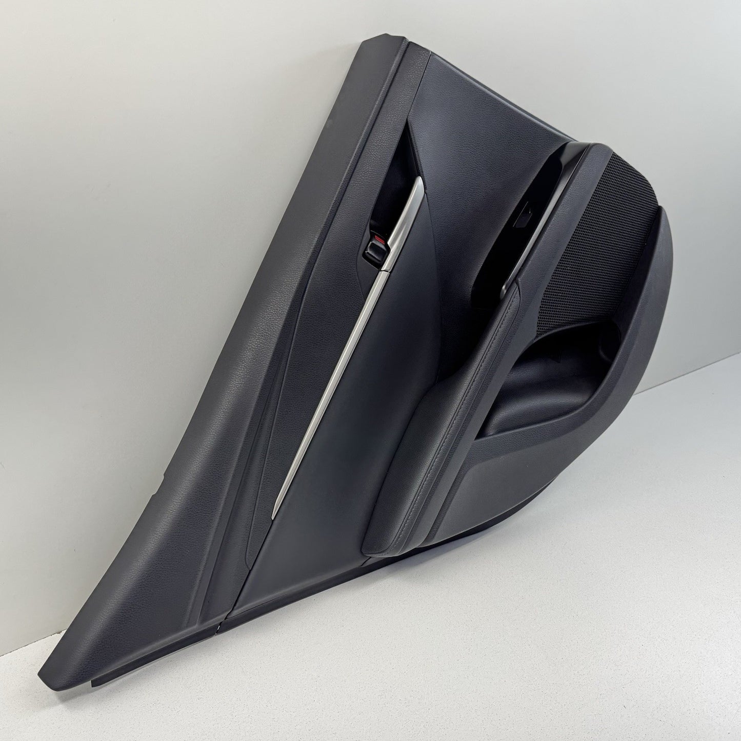 25-26 Toyota Camry XSE Driver Left Rear Door Panel Interior Trim Leather OEM