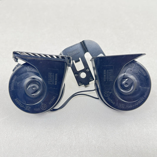 24-25 Ford Mustang GT Low High Note Pitch Tone Horn Siren Alarm Signal Pair OEM