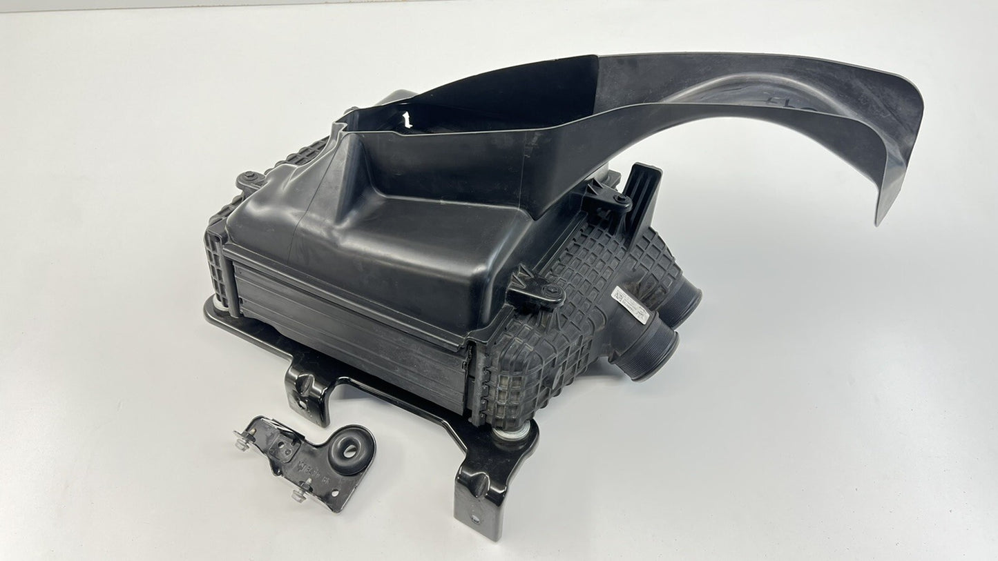 14-17 MASERATI GHIBLI DRIVER LEFT TURBO INTERCOOLER W/ DUCT 670035636 OEM