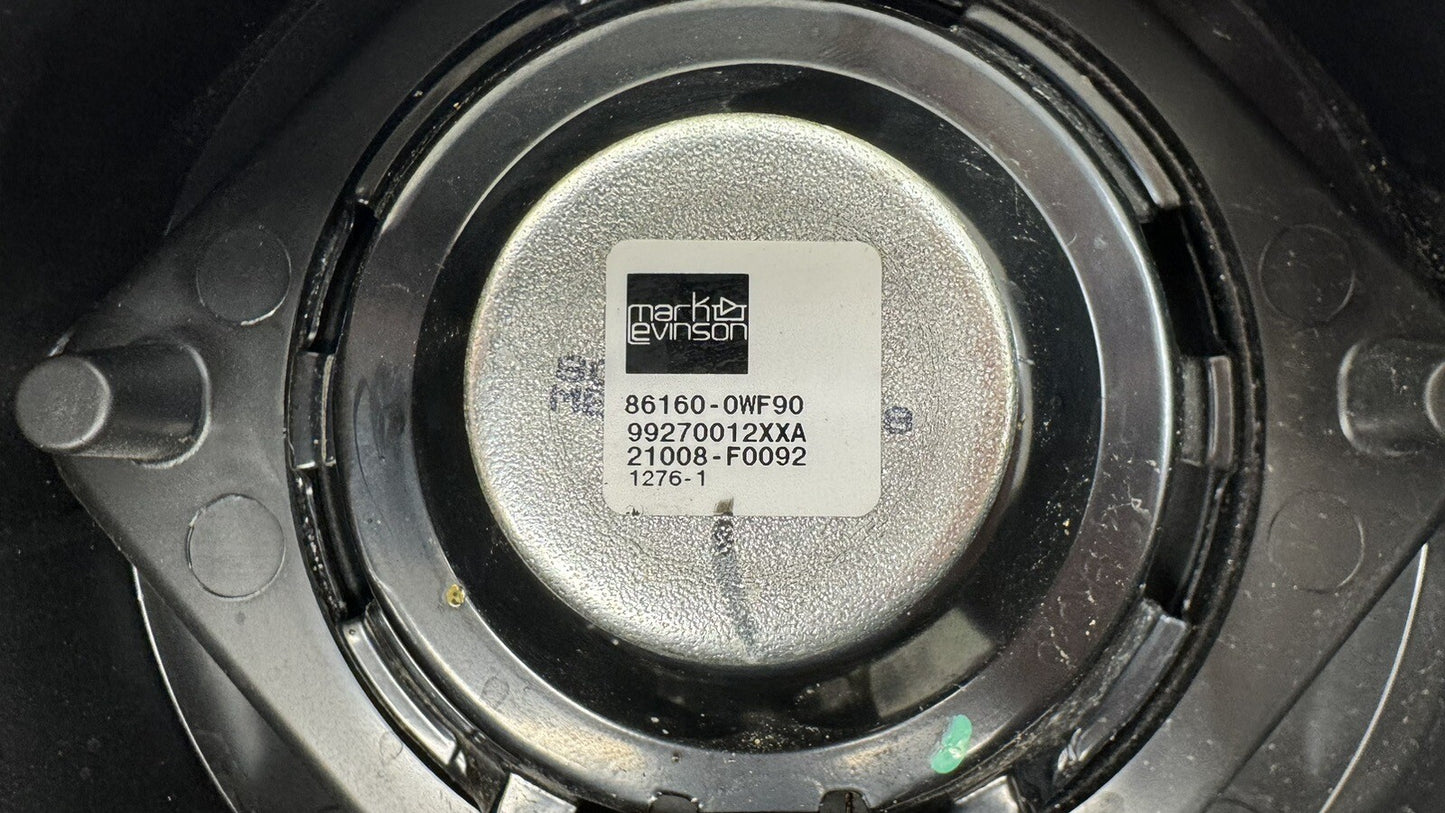 06-10 LEXUS IS250 IS350 IS F REAR DOOR SPEAKER MARK LEVINSON 86160-0WF90 OEM