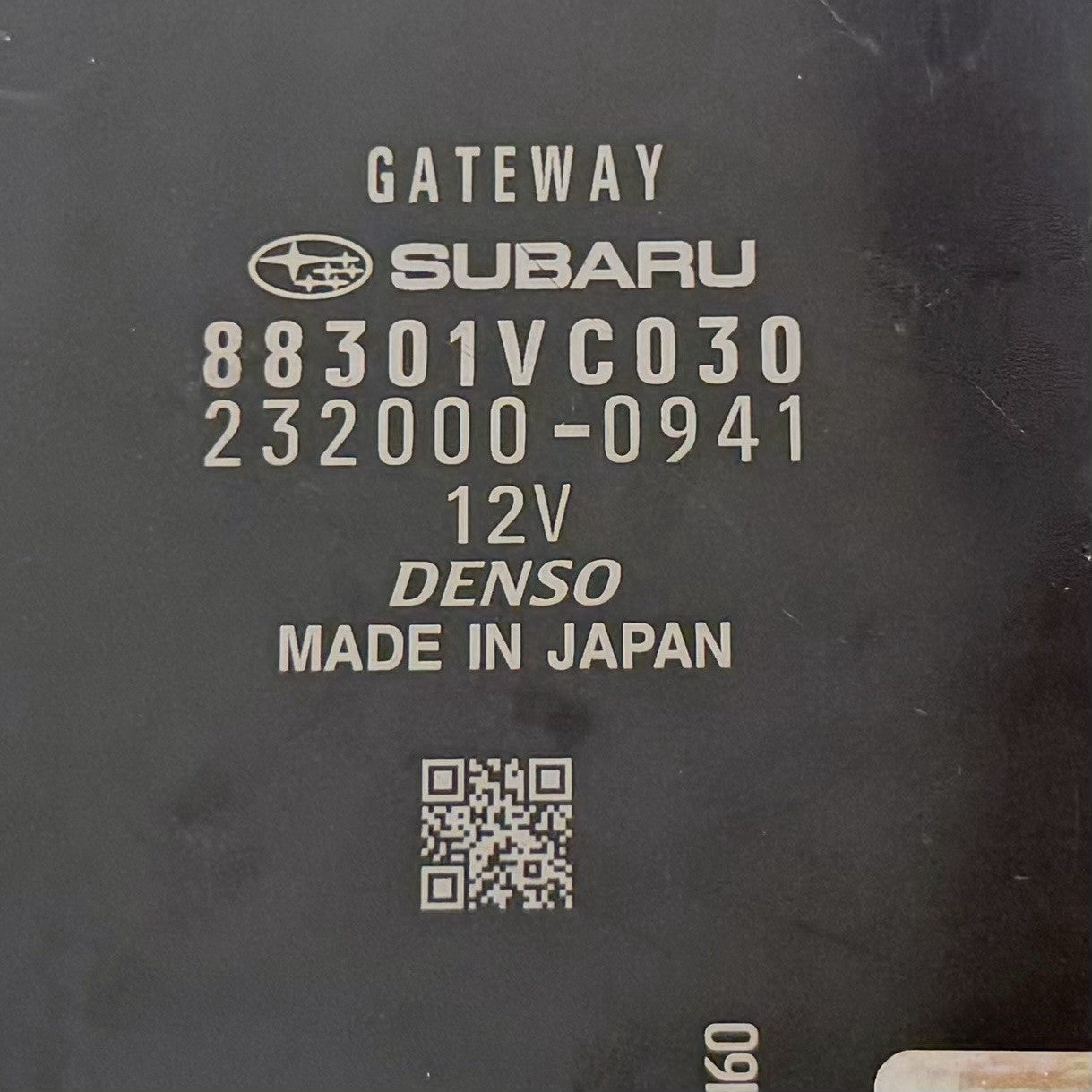 24-25 Subaru WRX Front Central Gateway Control Module 88301VC030 OEM