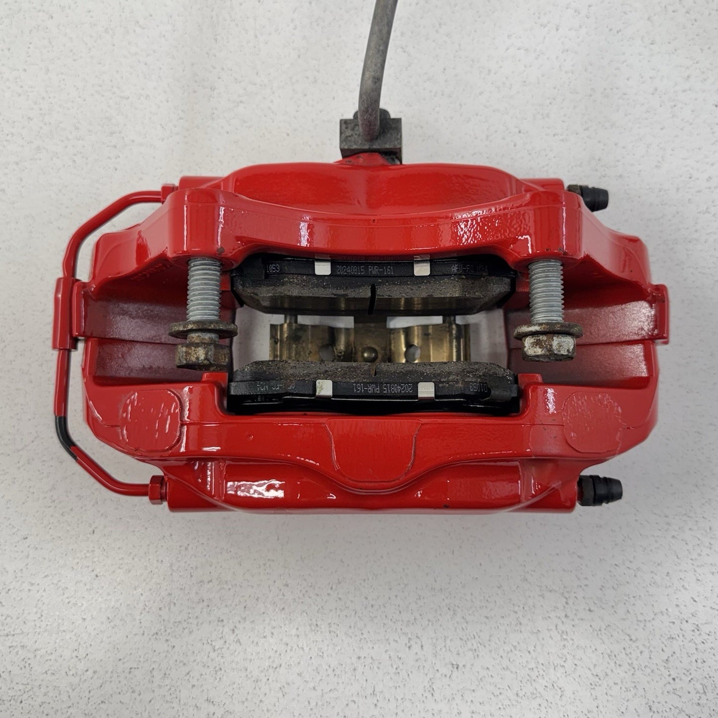 15-20 Dodge Charger SRT Hellcat Red Brembo Brake Caliper Set With Rotors OEM