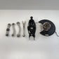 17-24 Maserati Ghibli Right Rear Spindle Knuckle Hub With Control Arm Set OEM