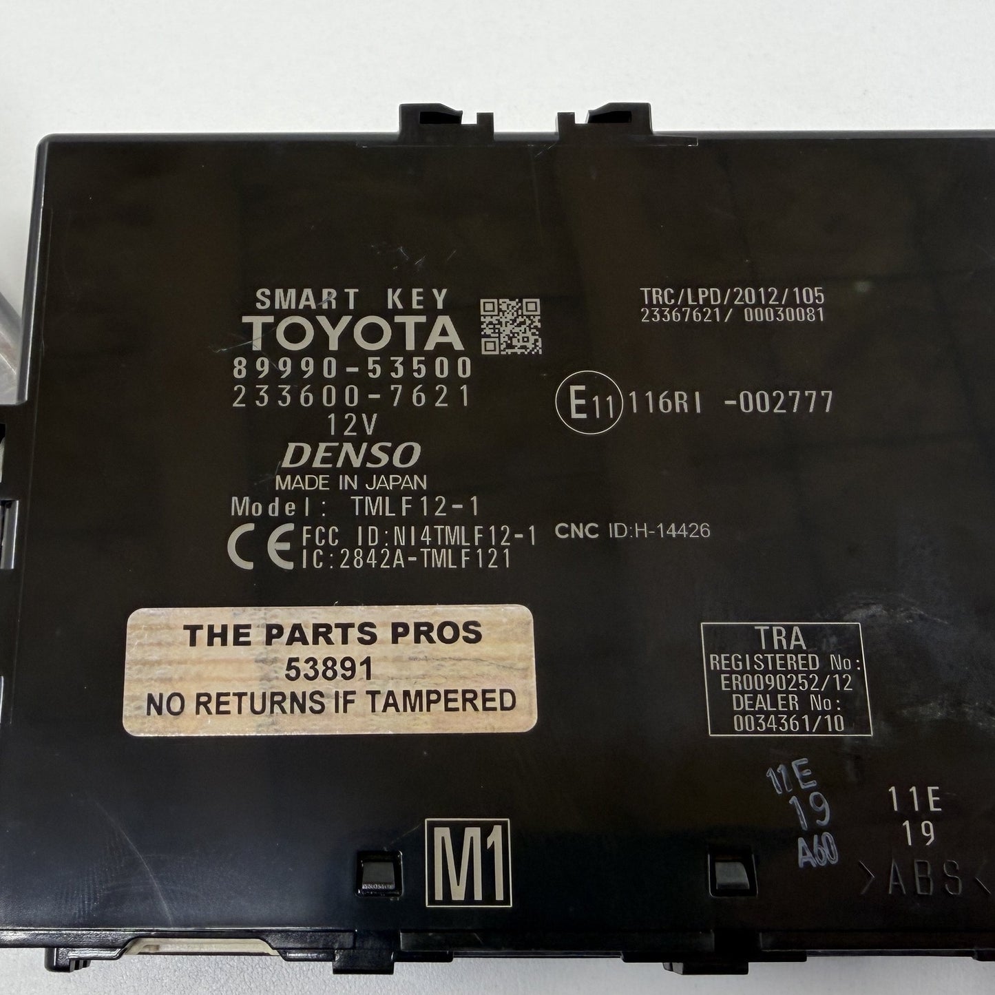 2022-2025 Lexus IS500 Smart Key Keyless Entry Module 89990-53500 OEM