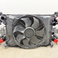 12-14 Mercedes W204 C250 Radiator Support W/ Rebar & Radiator Fan Assembly OEM