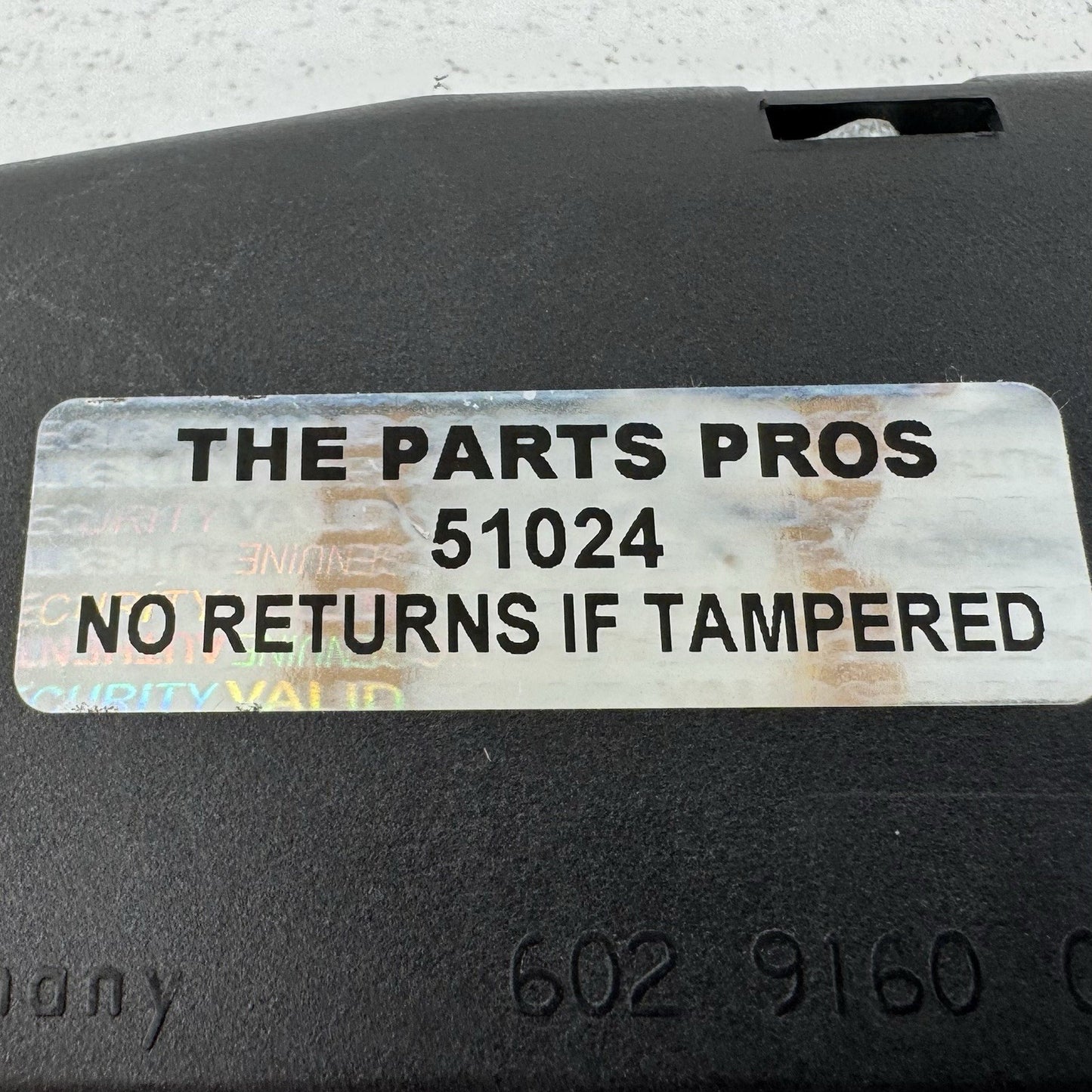 05-12 Porsche 911 997 Boxster Cayman 987 Passenger Right Door Airbag Air Bag OEM