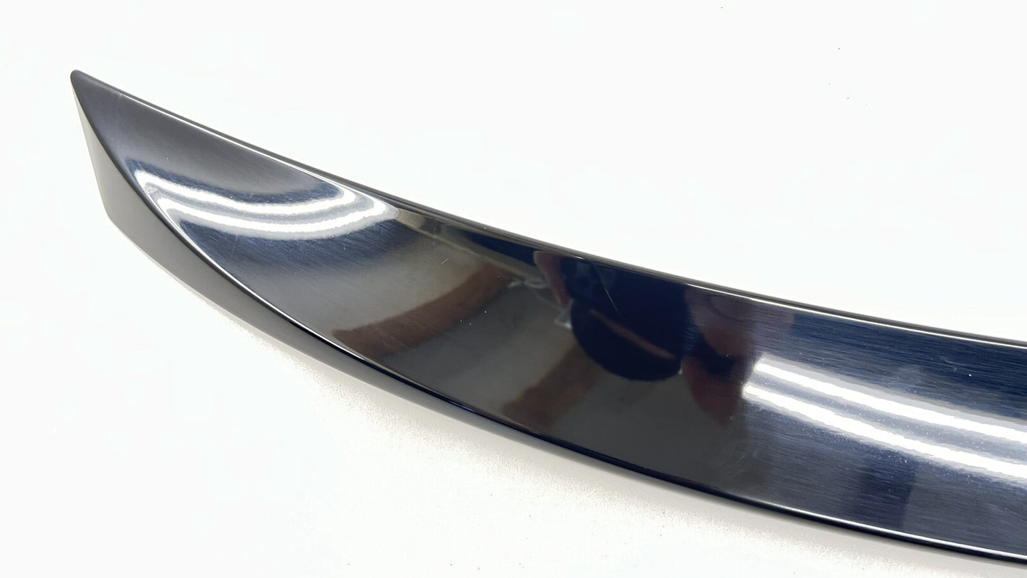12-18 MERCEDES BENZ CLS550 W218 REAR TRUNK LID SPOILER WING BLACK OEM