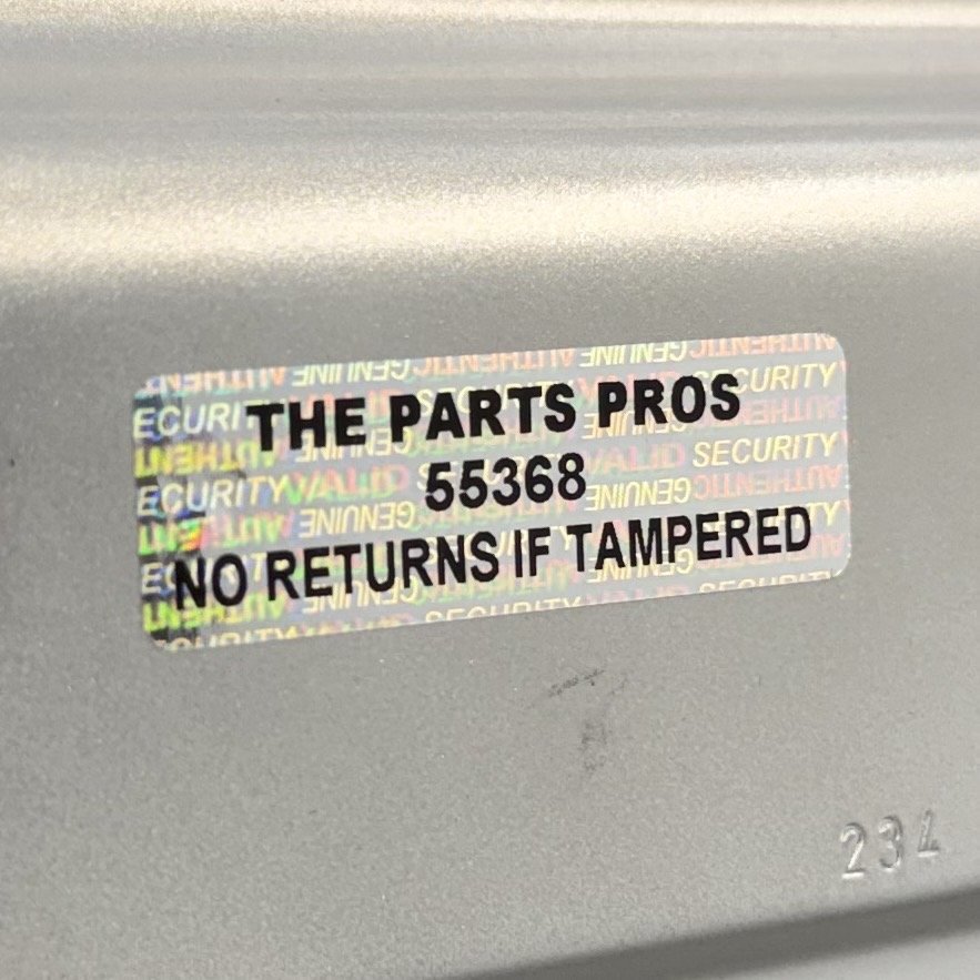 2014-2018 Bentley Flying Spur Driver Left Rear Door Shell Extreme Silver OEM