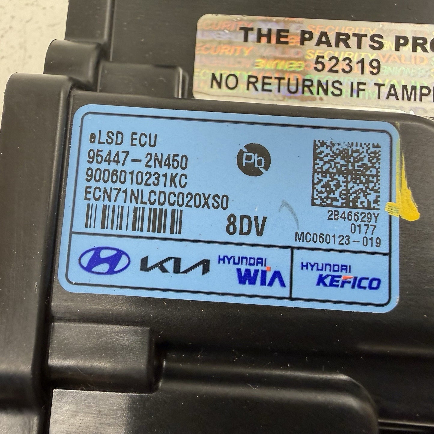 24-26 Hyundai Elantra N Rear eLSD ECU Differential Diff Module 95447-2N450 OEM