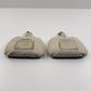 2014-2020 Mercedes-Benz S550 W222 Rear Seat Headrest Pillow Pair Beige OEM