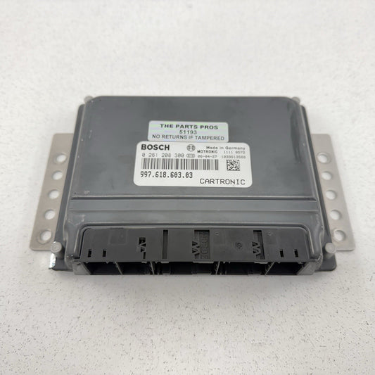 05-08 Porsche 911 Carrera 4S 3.8L Manual ECM ECU Engine Module Cartronic OEM
