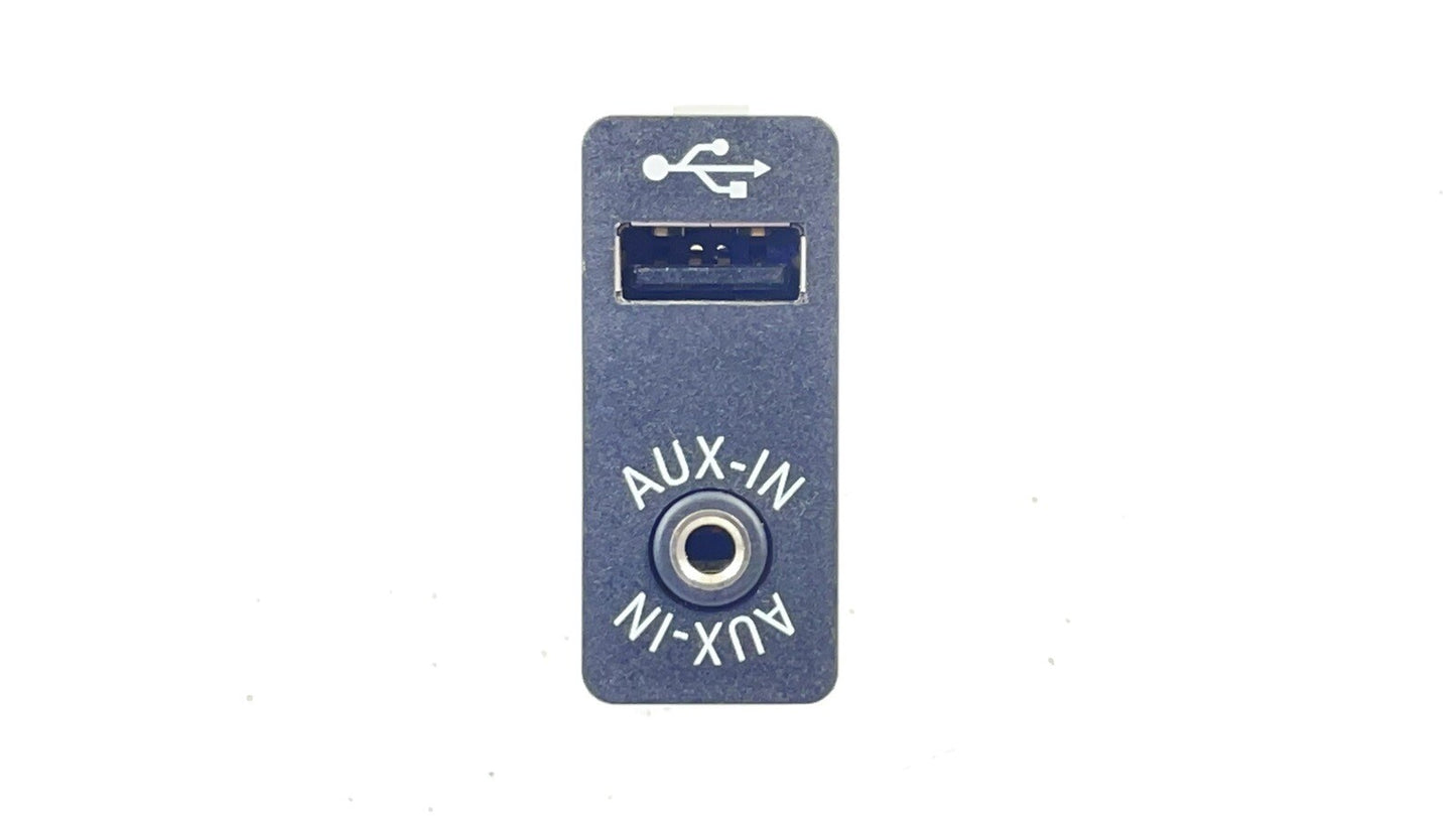 12-19 BMW M6 USB PORT AUX-IN INPUT JACK MODULE 9237653 OEM