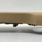 10-16 PORSCHE PANAMERA REAR CENTER CONSOLE TRIM COVER PANEL LUXOR BEIGE OEM