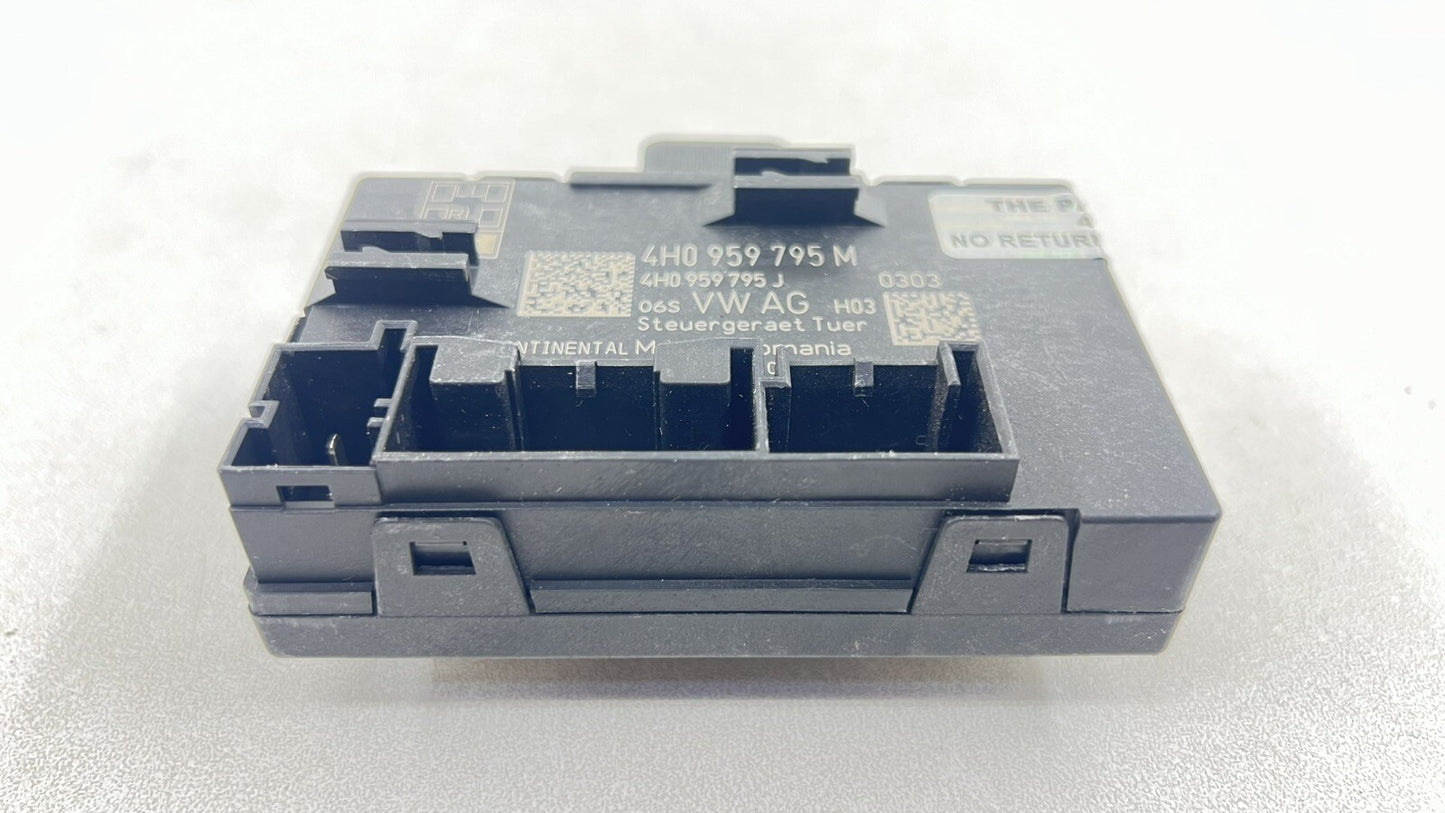 13-16 PORSCHE PANAMERA LEFT OR RIGHT REAR DOOR CONTROL MODULE 4H0 959 795 M OEM