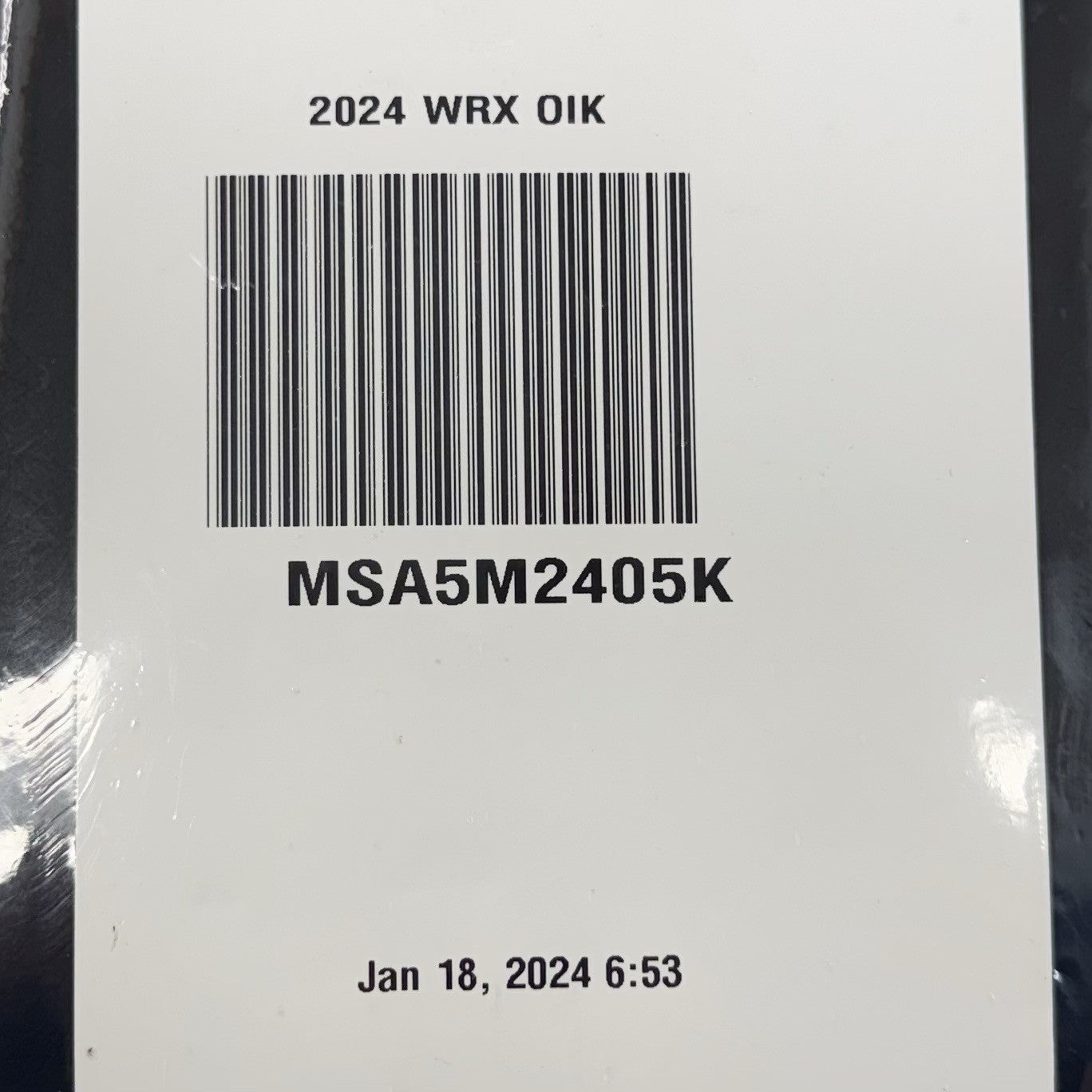 2024 Subaru WRX Vehicle Operator Owner Manual Book Set With Case OEM
