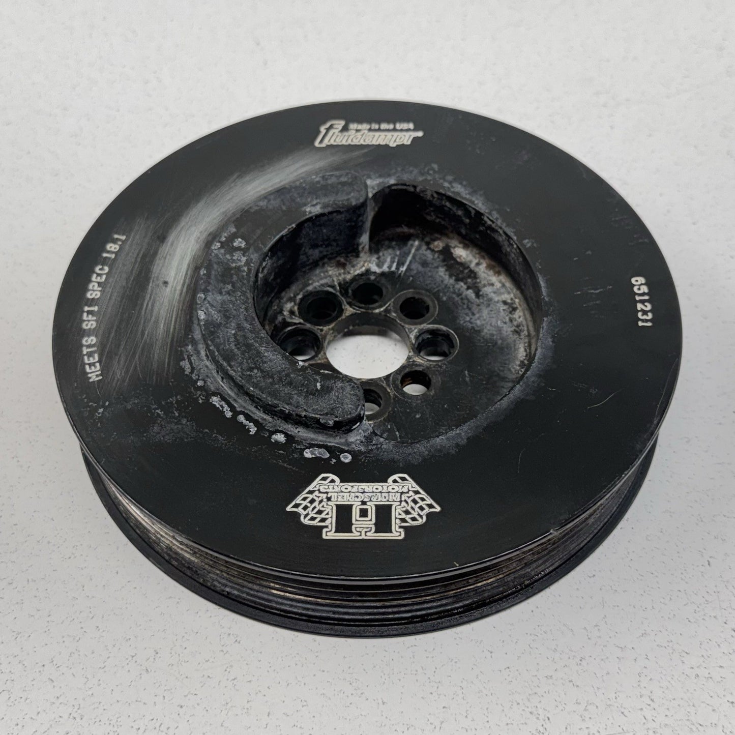 17-23 Audi R8 Huracan 5.2L Fluidampr Harmonic Balancer Crankshaft Pulley 651231