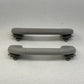 08-18 Mercedes C CLS E Interior Headliner Roof Grab Handle Set Gray OEM