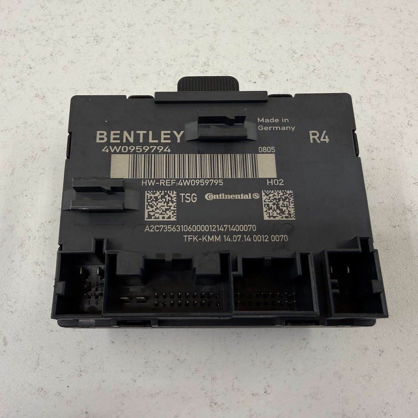 2014-2018 Bentley Flying Spur Right Rear Door Control Module 4W0959794 OEM