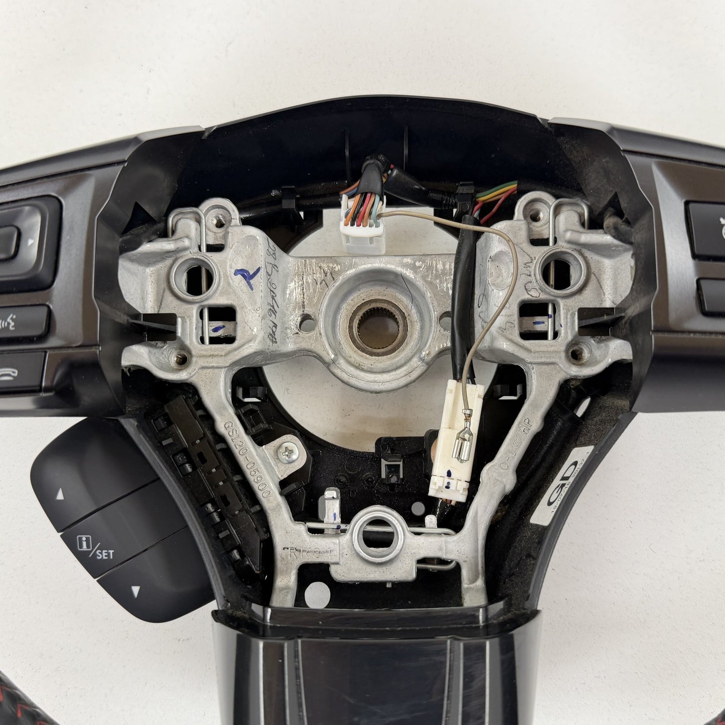 2018-2021 Subaru WRX STI Steering Wheel Leather W/ Piano Black Trim OEM