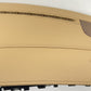 10-16 PORSCHE PANAMERA DASHBOARD INSTRUMENT PANEL COVER COMPLETE LUXOR BEIGE OEM