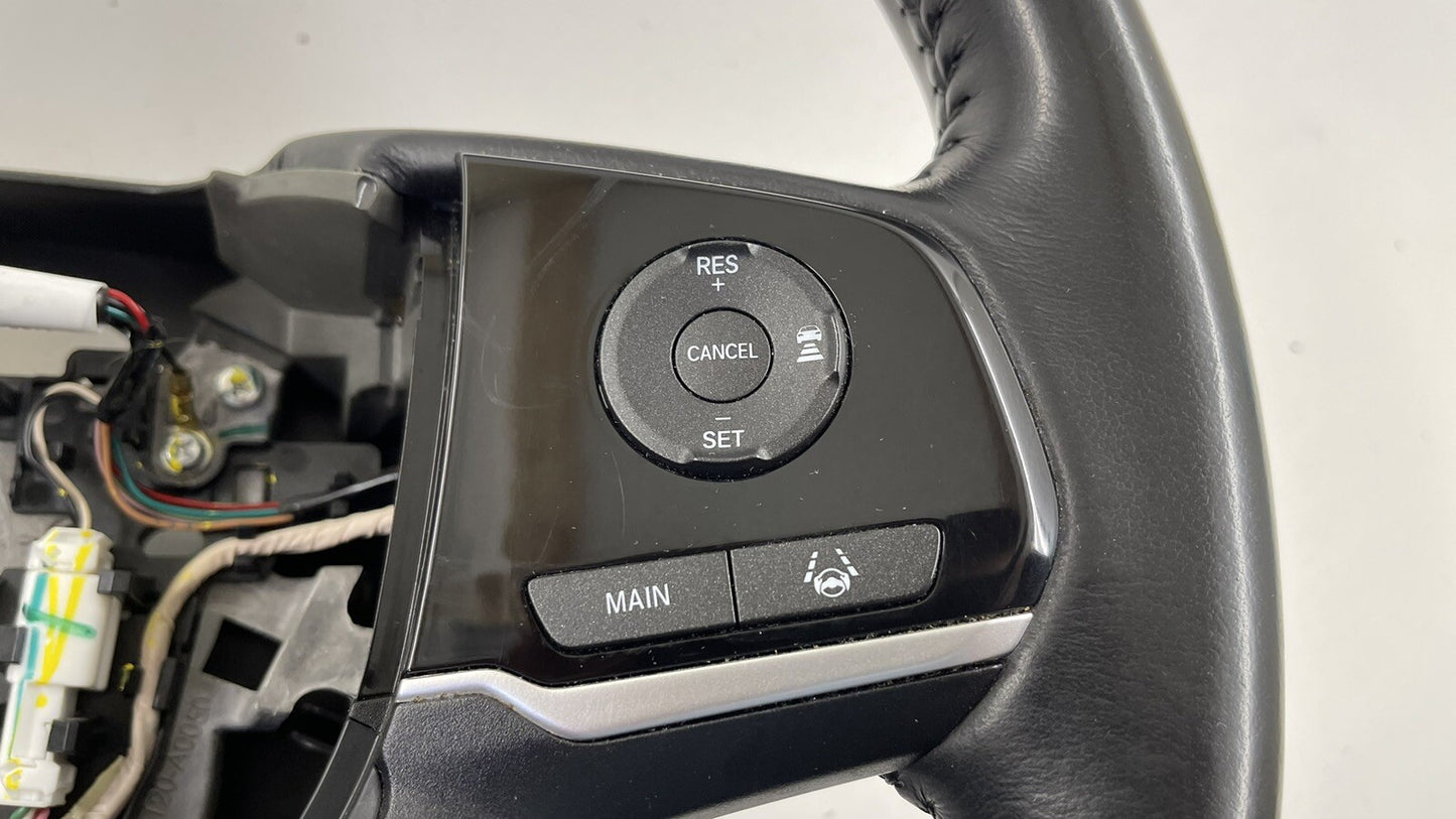 18-22 Honda Odyssey Driver Steering Wheel Leather Black 78500-THR-A41 OEM
