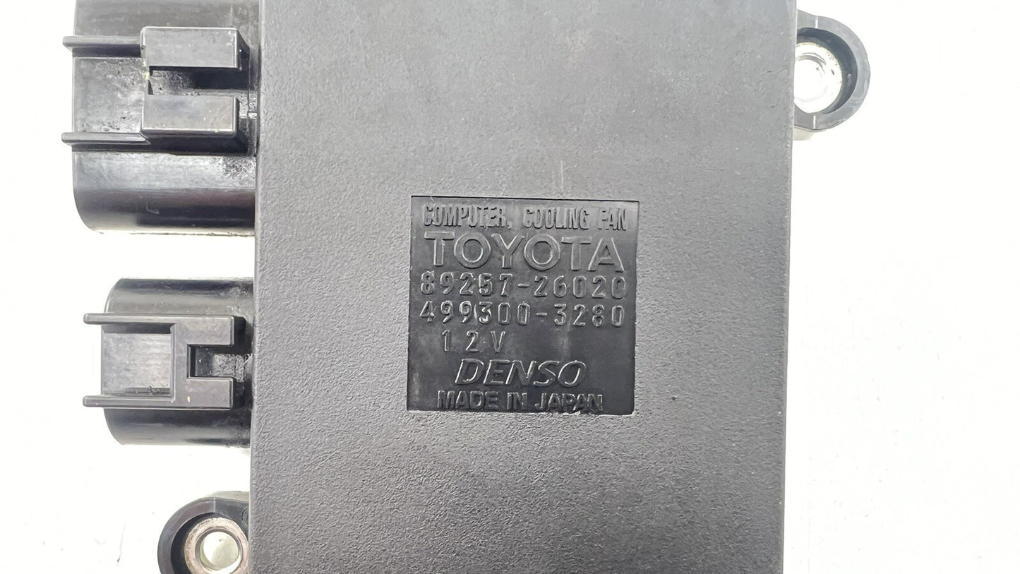 08-14 LEXUS IS F RADIATOR COOLING FAN CONTROL MODULE 89257-26020 OEM