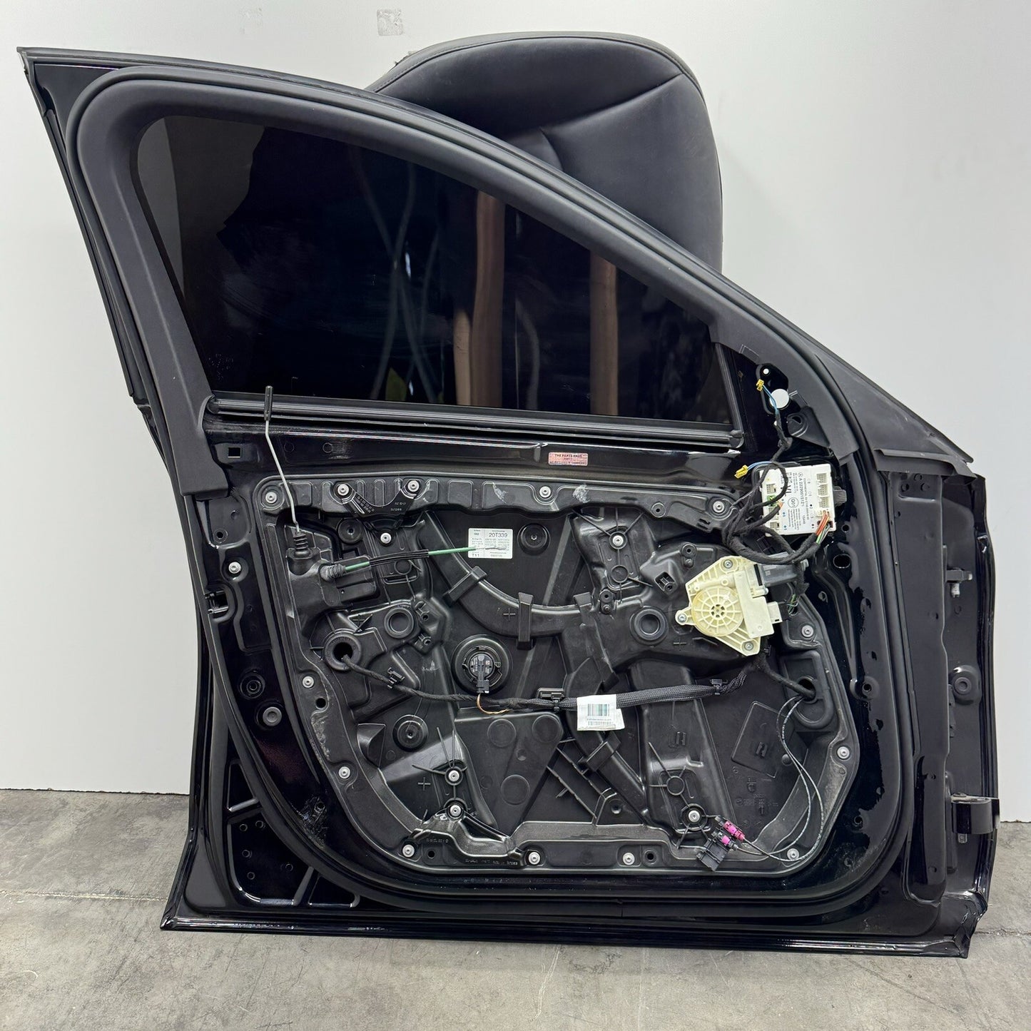 15-20 Mercedes W205 C63 Driver Left Front Door Shell Complete Black OEM