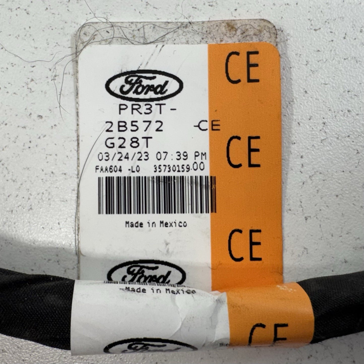 2024 Ford Mustang GT Chassis Main Body Wiring Wire Harness OEM