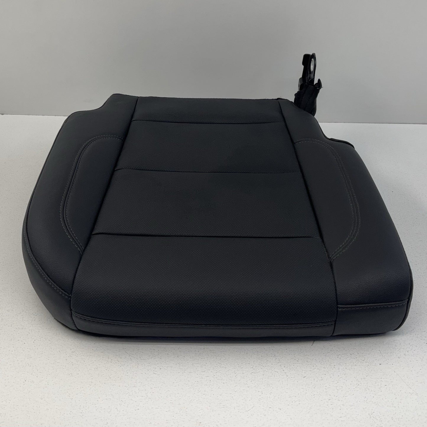 24-25 Silverado 2500 3500 Rear Lower Bottom Seat Cushion Set Leather Black OEM
