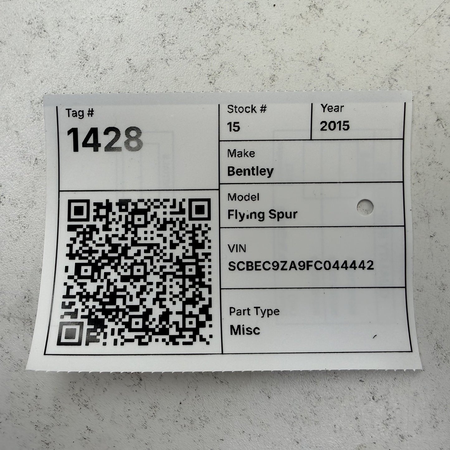 2014-2018 Bentley Flying Spur Cargate Homelink Garage Door Opener Module OEM