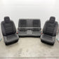 2010-2015 Chevrolet Camaro SS Coupe Black Cloth Seat Set Front &amp; Rear OEM *NOTE*