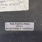 10-13 PORSCHE PANAMERA FRONT RADIATOR FAN SHROUD AIR SUCTION VENT COVER TRIM OEM