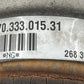 10-16 PORSCHE PANAMERA LEFT AND RIGHT REAR SHOCK ABSORBER SUSPENSION PAIR OEM