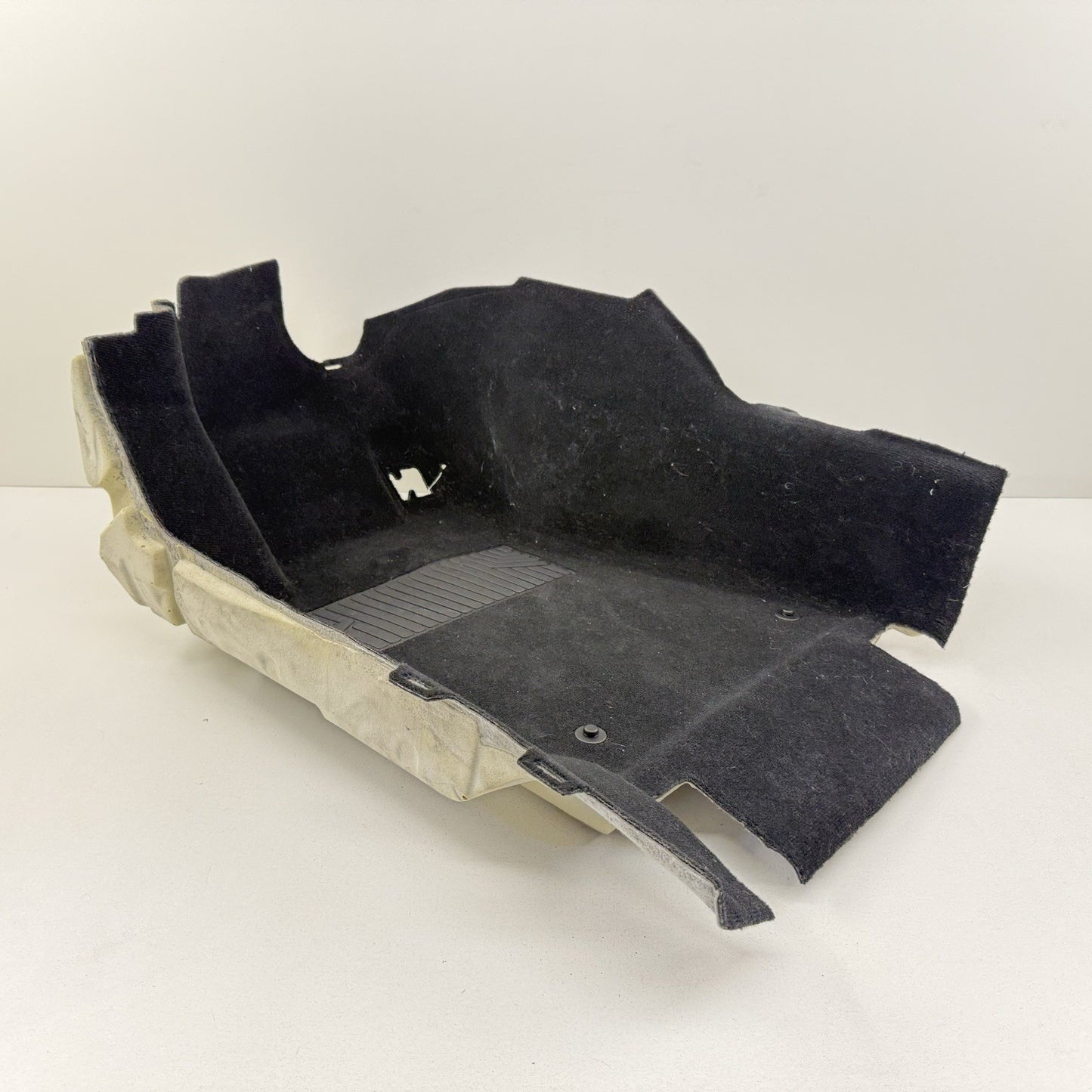 10-16 Mercedes W212 E350 Driver Left Front Interior Floor Body Carpet Black OEM