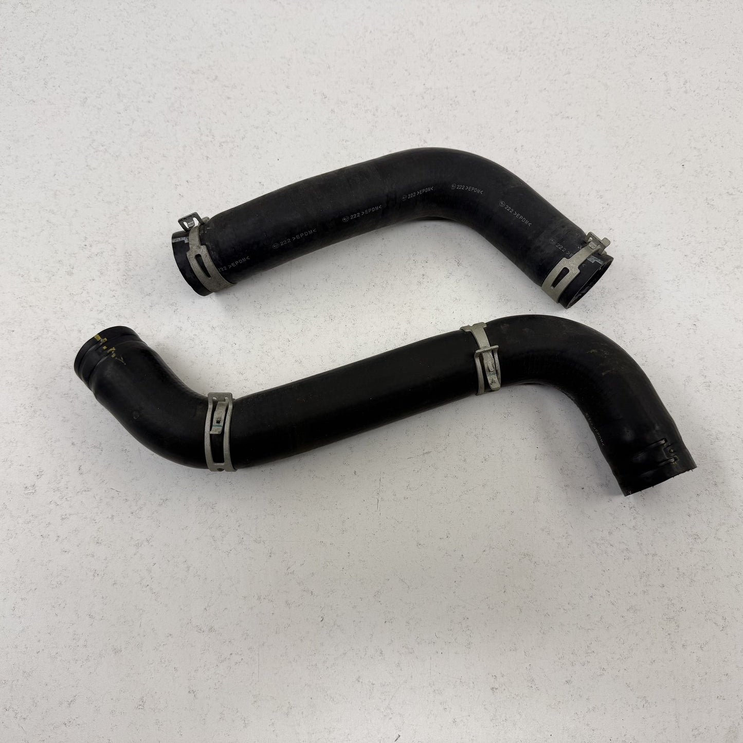 2022-2026 Subaru WRX Upper & Lower Radiator Coolant Pipe Hose Pair OEM
