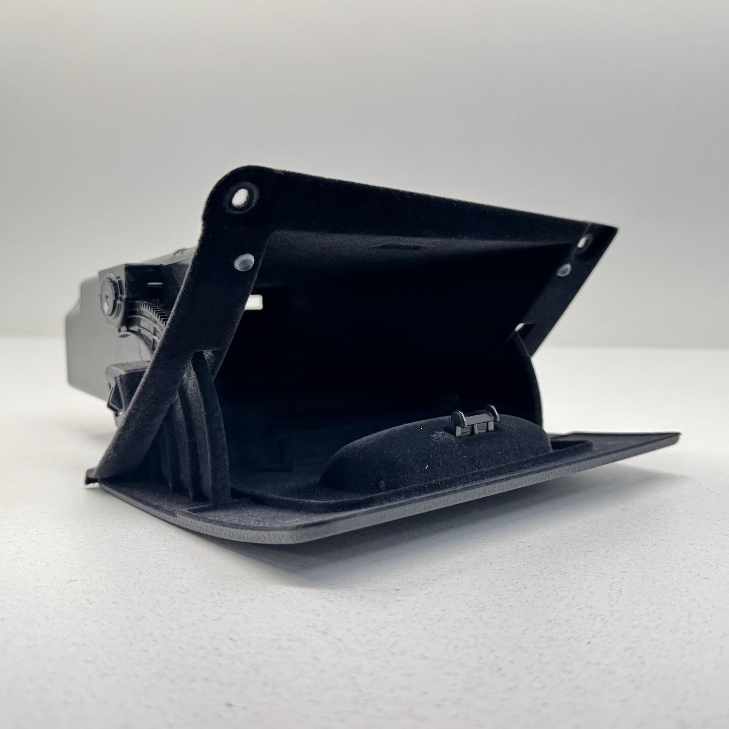 11-16 BMW M5 528 535 550 F10 Left Dash Storage Box Tray Compartment Black OEM