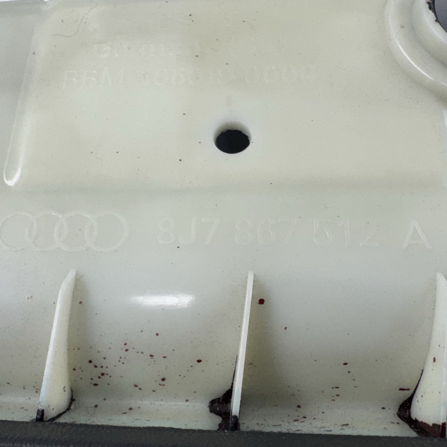 08-15 Audi TT Convertible Interior Roof Header Trim Panel 8J7867512A OEM