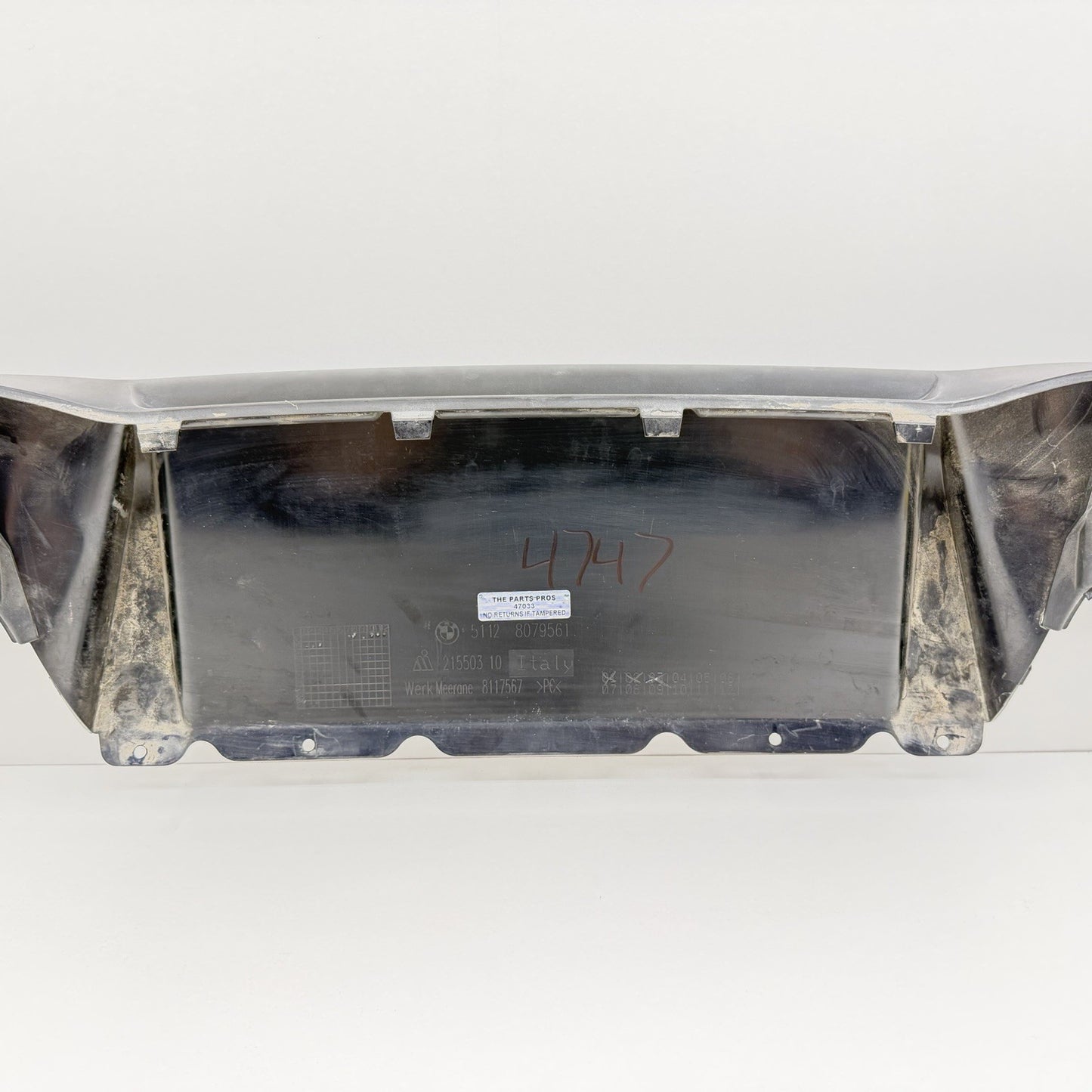 16-21 BMW M2 F87 Rear Bumper Lower Diffuser Valance Panel Cover Trim OEM