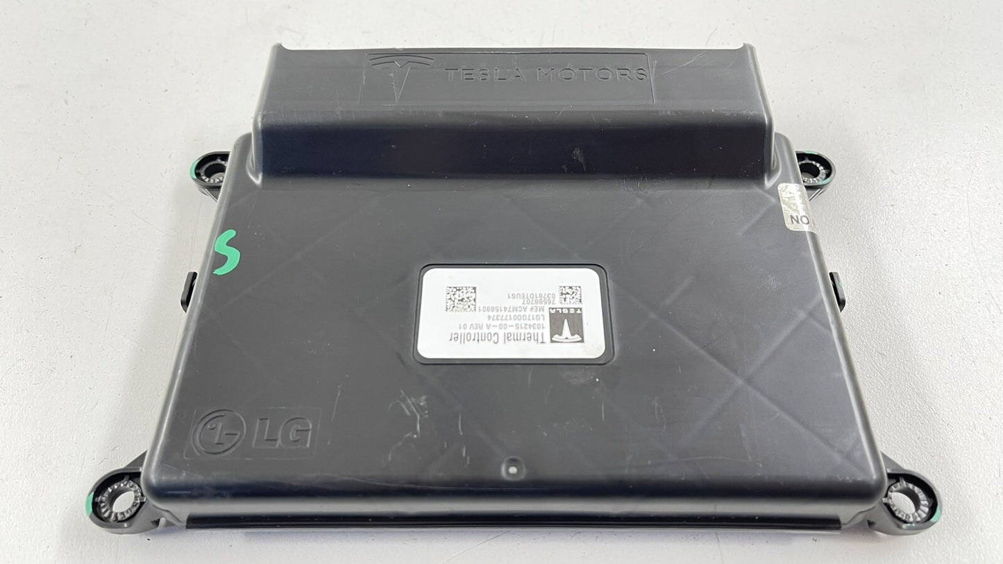 12-20 TESLA MODEL S HVAC HEATER CORE THERMAL CONTROLLER MODULE 1034215-00-A OEM