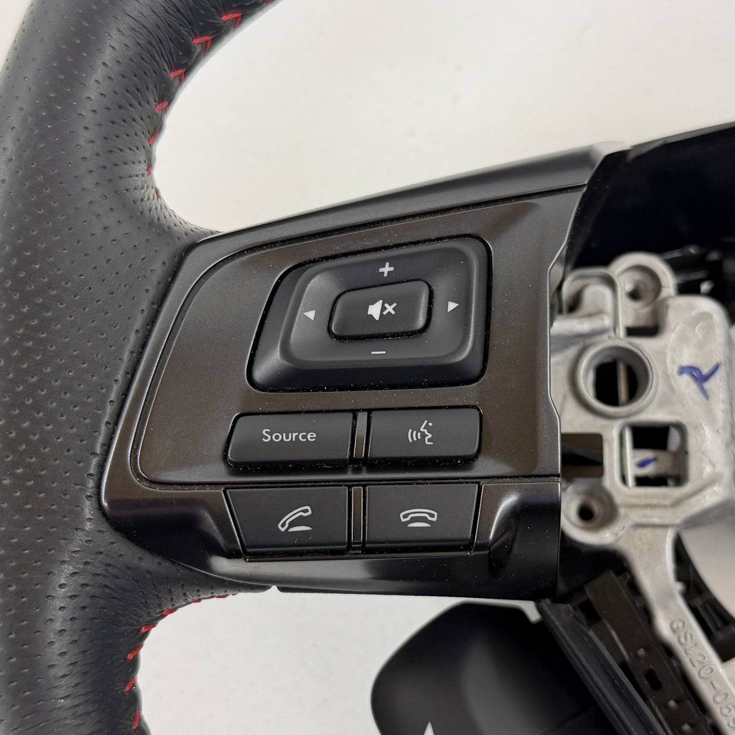 2018-2021 Subaru WRX STI Steering Wheel Leather W/ Piano Black Trim OEM