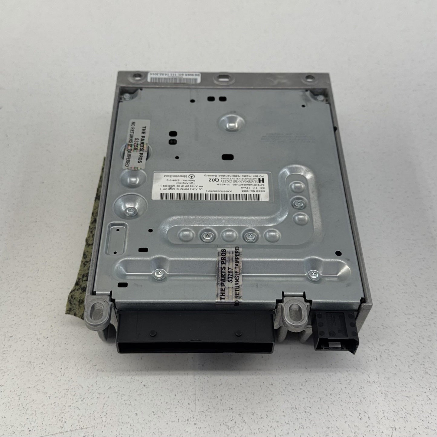 08-17 Mercedes W204 W212 W218 C E CLS Audio Sound Amplifier Amp 2129005213 OEM