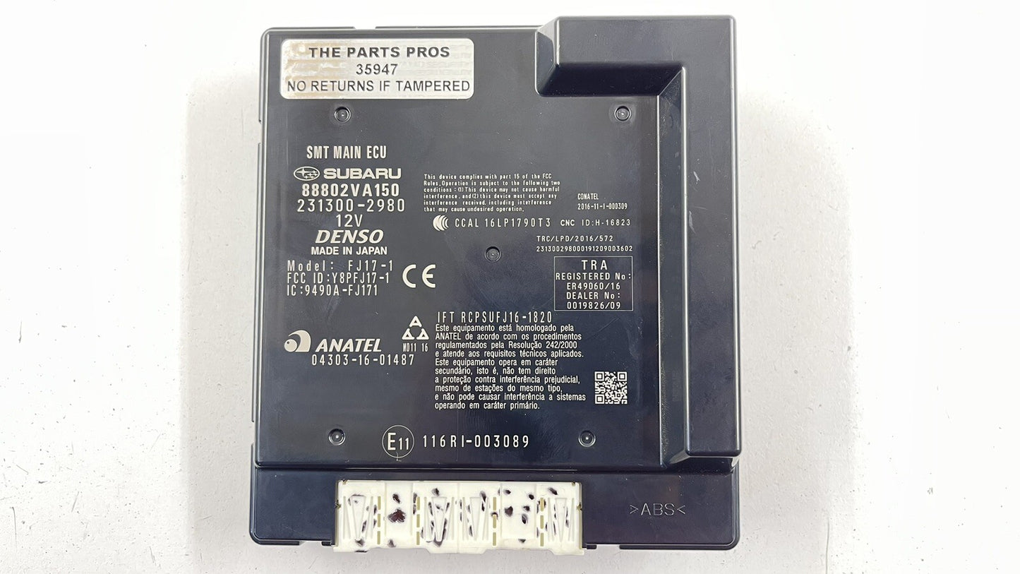 20-21 SUBARU WRX ANTI THEFT LOCKING MODULE KEYLESS ENTRY MODULE 88802VA150 OEM