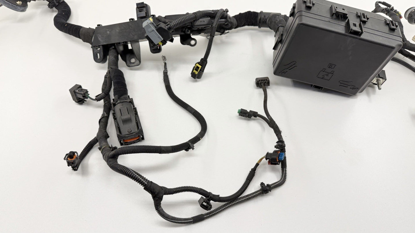 2018 Maserati Ghibli Front Engine Bay Wiring Wire Harness With Fuse Box OEM