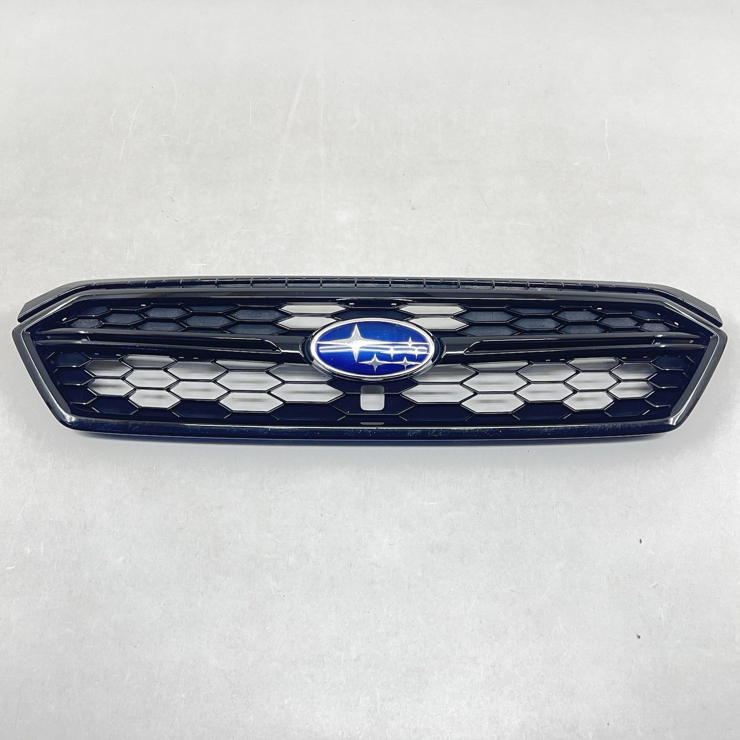 18-21 SUBARU WRX FRONT BUMPER UPPER GRILLE TRIM WITH EMBLEM 91121VA130 OEM