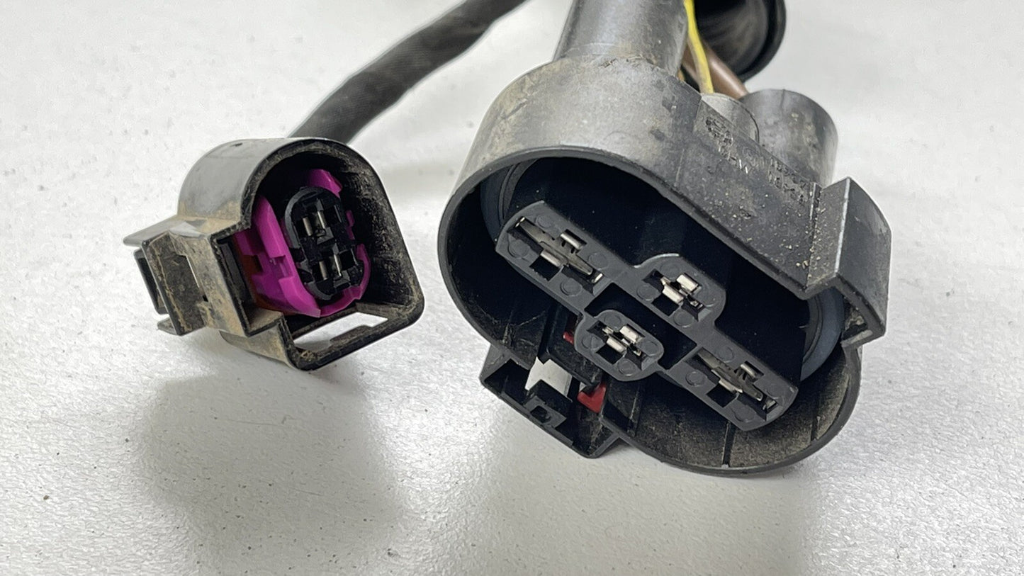 2015 VOLKSWAGEN PASSAT TDI 2.0L LEFT FRONT HALOGEN HEADLIGHT WIRE HARNESS OEM